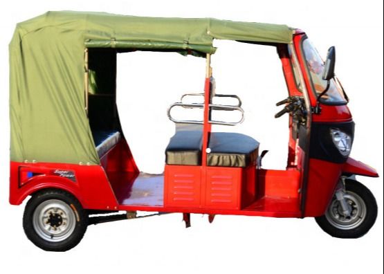 4 Anschlag Selbst-200cc 0,45 Ton Motorized Passenger Tricycle